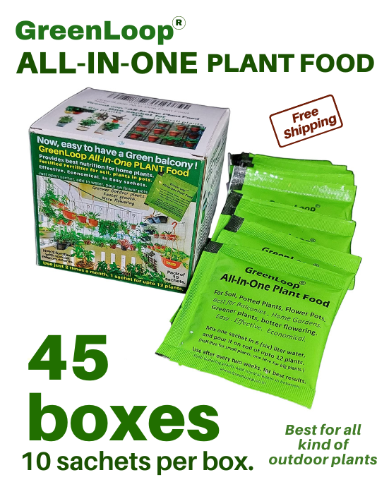greenloop indoor plant food All in One Plant Food