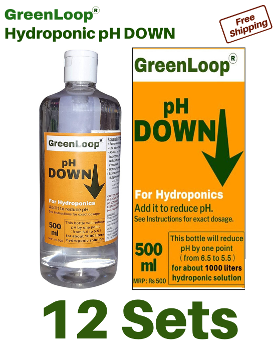 pH DOWN, Pack of 12 Bottles