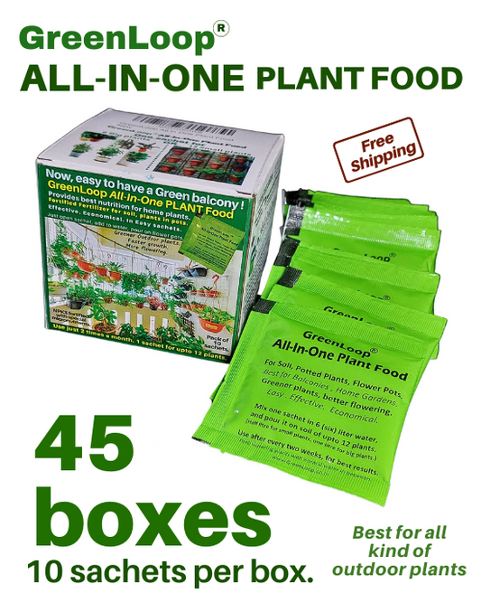 All in One Plant Food - Pack of 45 sets