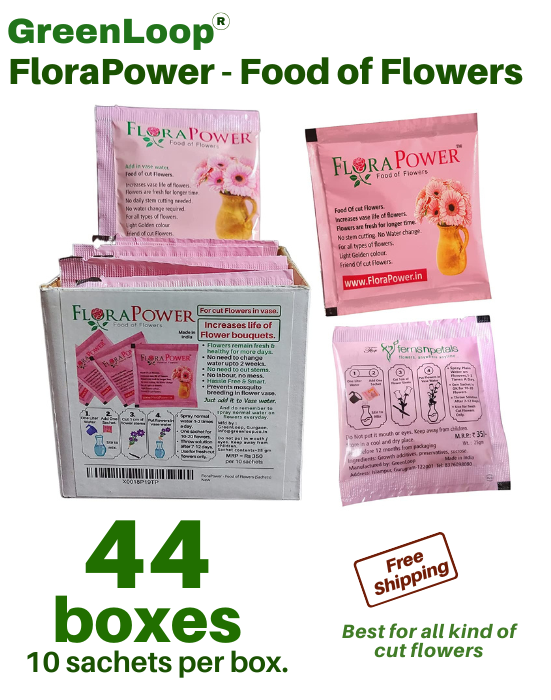 FloraPower - Pack of 44 sets