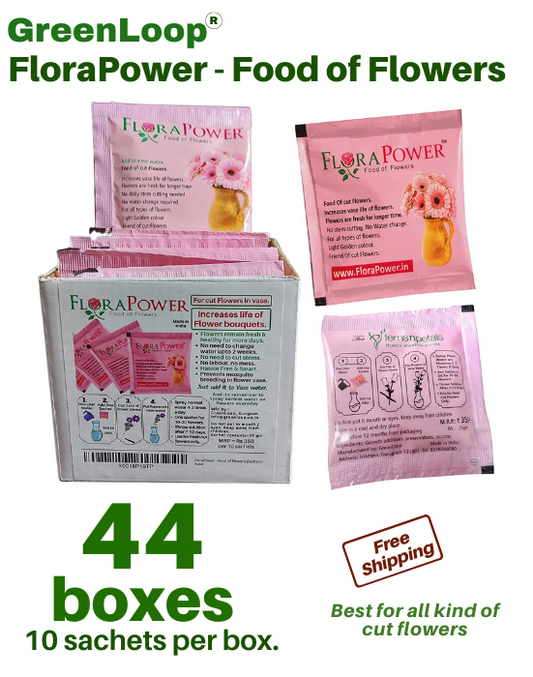 FloraPower - Pack of 44 sets