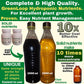 Hydroponic Nutrients TOMATO & VEGGIES, Pack of 12 sets