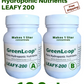 Hydroponic Nutrients LEAFY-200, Pack of 12 sets
