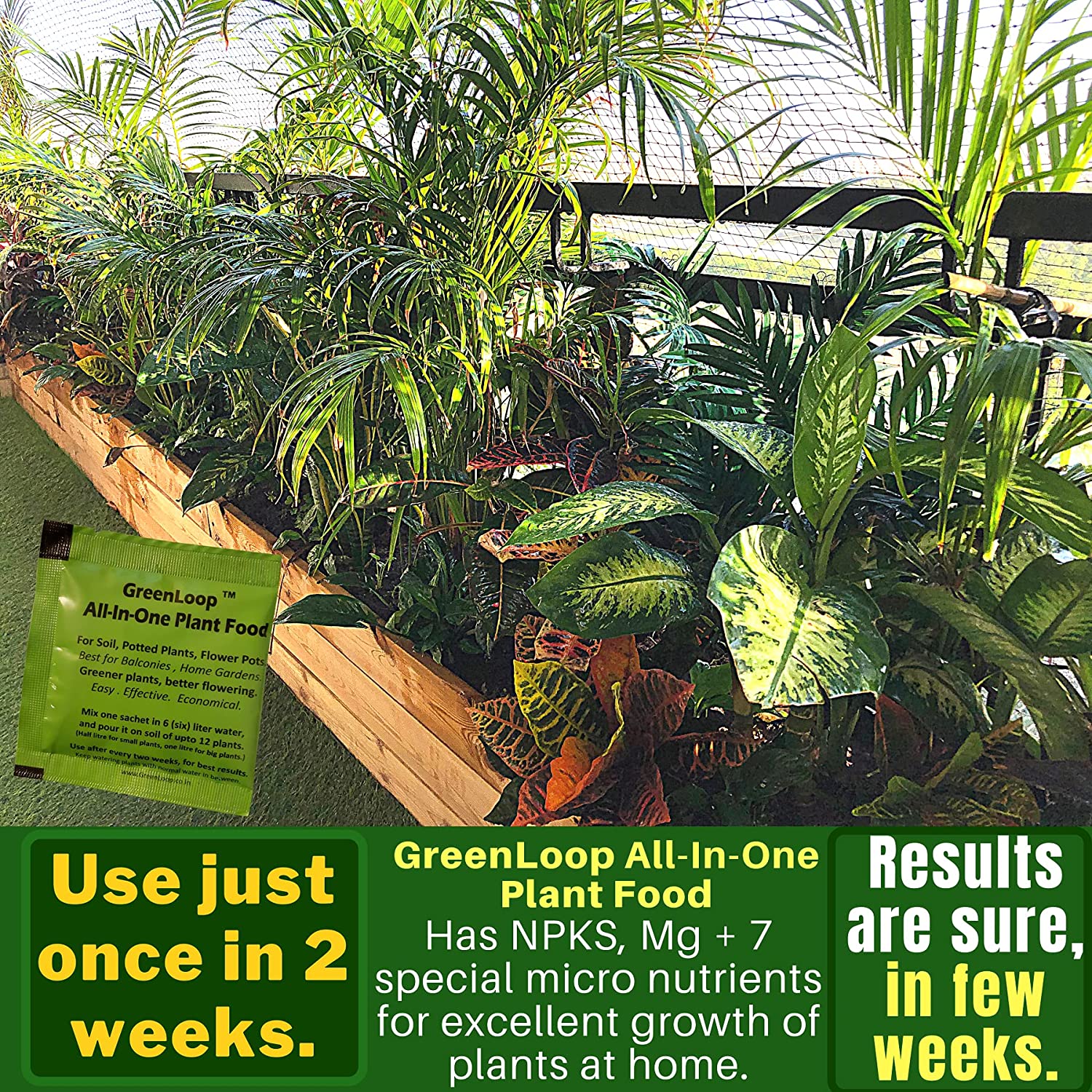 greenloop indoor plant food All in One Plant Food